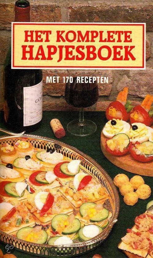 Onbekende Auteur - Het komplete hapjesboek