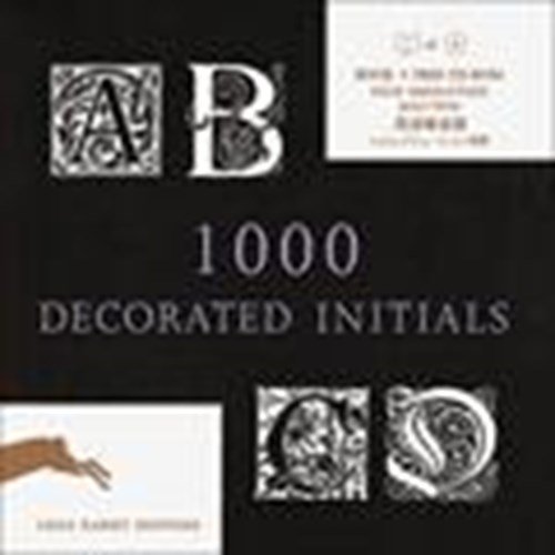 auteur onbekend - 1000 DECORATED INITIALS - CD ROM