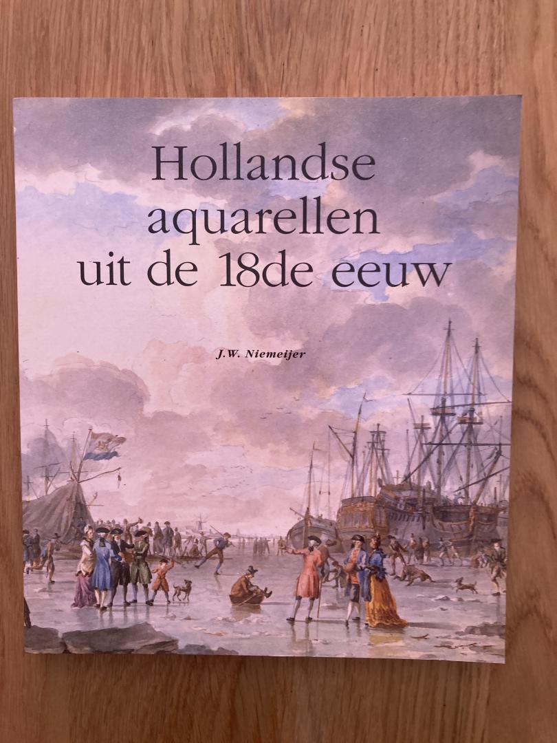 Niemeijer, J.W. - Hollandse aquarellen uit de 18de eeuw in het Rijksprentenkabinet, Rijksmuseum, Amsterdam / druk 1