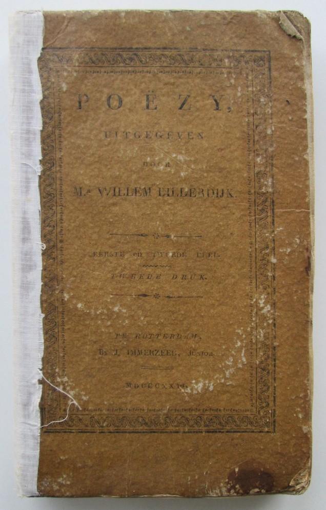 Willem Bilderdijk - Poëzy uitgegeven door Mr. Willem Bilderdijk. Eerste en Tweede deel - Tweede druk