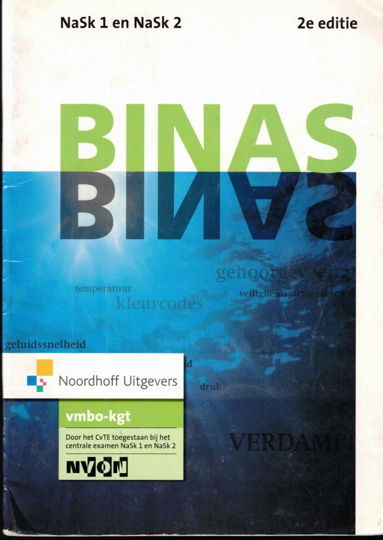Boer, J.T., Giugie, C.B., Nienkemper, A. - BINAS VMBO-kgt - 2e editie - informatieboekvoor NaSk1 en NaSk2