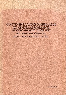 Moerdijk, Alphonsus Maria Franciscus Josephus. - Continentaalwestgermaanse en centraalromaanse heteroniemen voor het begrippencomplex rok, onderrok, jurk : ruimtelijke verbreding en methodische verdieping van het areaallinguistisch onderzoek.