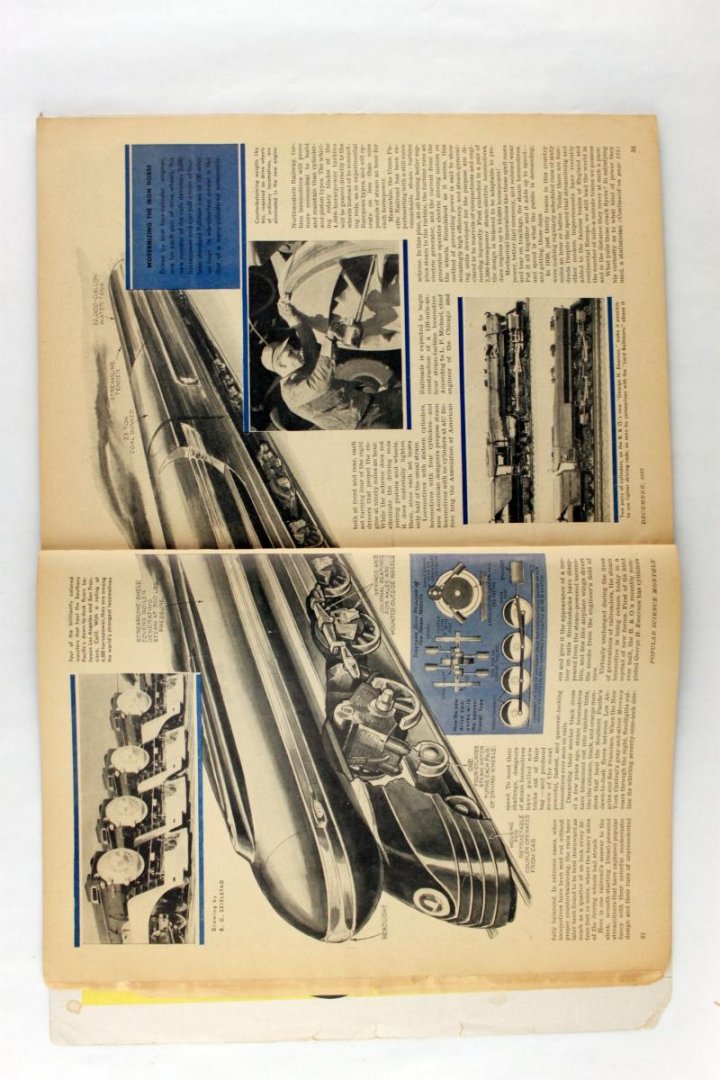 Onbekend - Popular Science. Dec.1937.( 4 foto's)