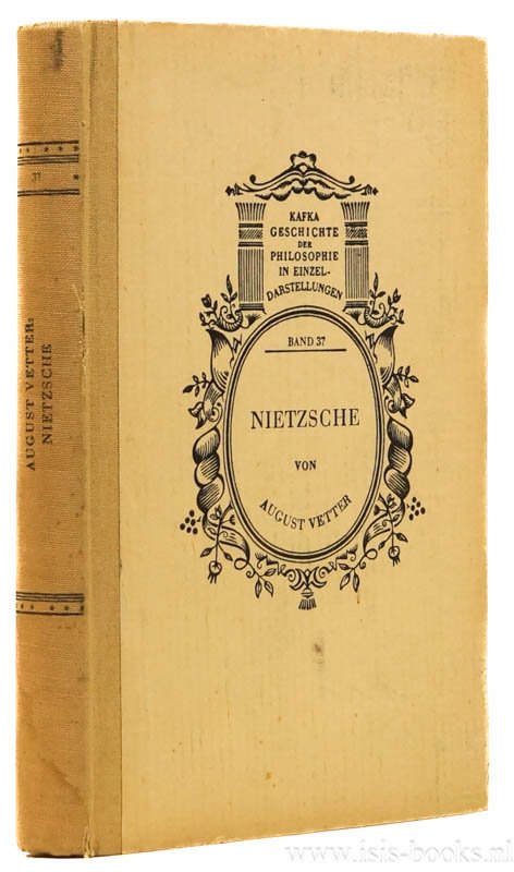 NIETZSCHE, F., VETTER, A. - Nietzsche.
