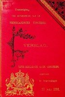 Diverse auteurs - Verslag Vereeniging ter bevordering van de Nederlandsche Visscherij 1891