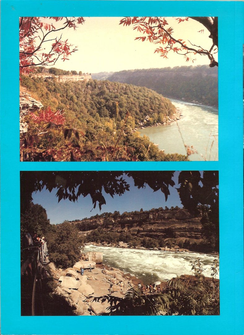 Tiplin Albert .H. en George Seibel en Rijk geillustreerd in kleuren foto's en zwart wit foto's - Geology of Our Romantic Niagara  .. Niagara. A geological history of the river and the falls.
