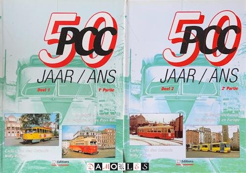 Carlos van den Ostende, Willy Pattyn - 50 Jaar / Ans PCC. 1: In België en Nederland / Enbegique et aux Pays Bas 2. In België en Europa / En Belgique et en Europe