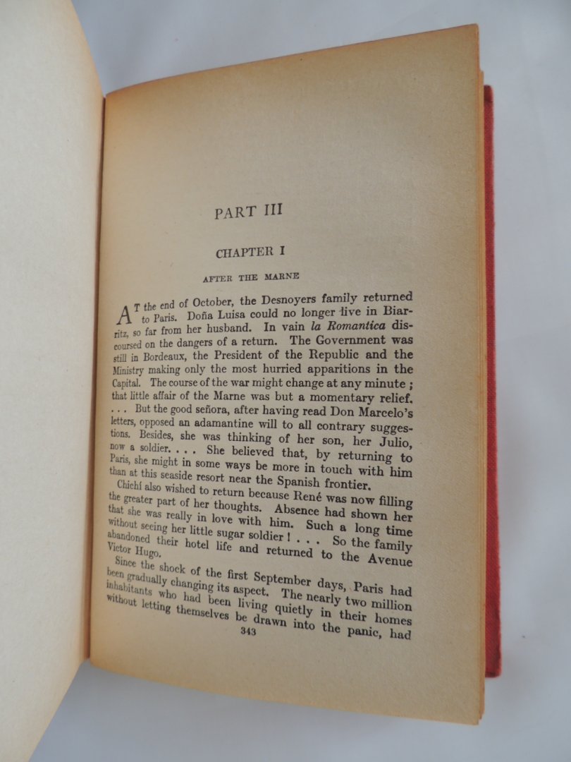 Vicente Blasco Ibáñez Ibanez - Authorized translation by Charlotte Brewster Jordan - The four Horsemen of the Apocalypse PART I - II - III. in one volume