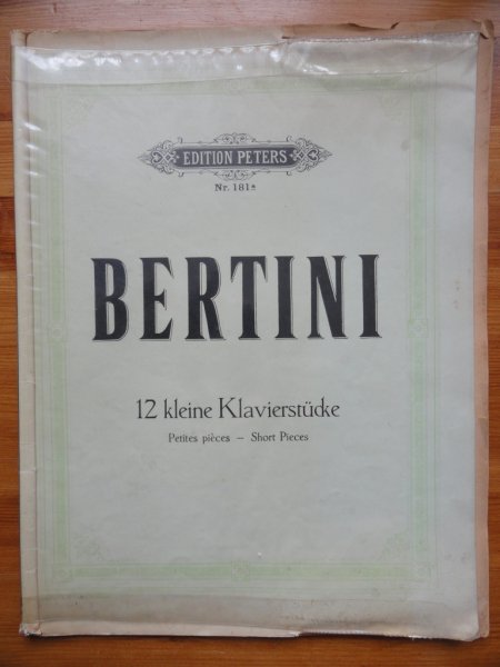 Bertini, Henri - 12 kleine Klavierstücke