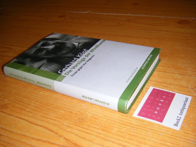 Kopf, Gerhard - Die Vorzüge der Windhunde. Essays gegen das Vergessen
