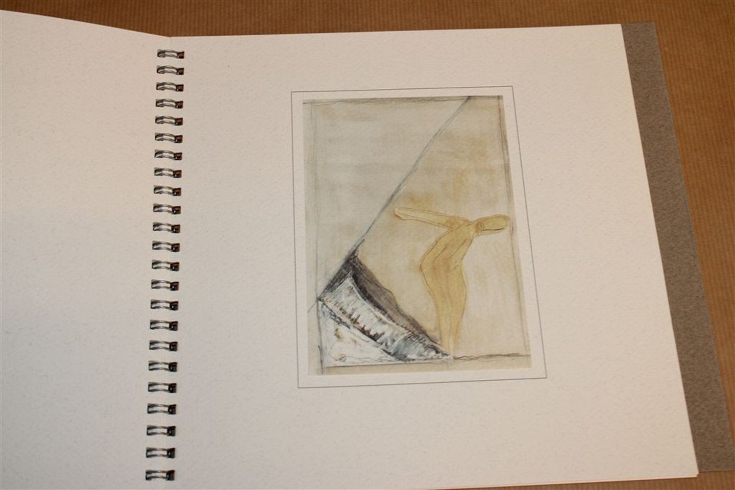 Estrellita Bartelsman, Riet van der Linden, Annie Wright, Fred van Riel, Stichting Voorzieningsfonds voor Kunstenaars - Afscheid en vertrek Gesgigneerd met opdracht door: Estrellita Bartelsman. Dit is genummerd ex. 15.