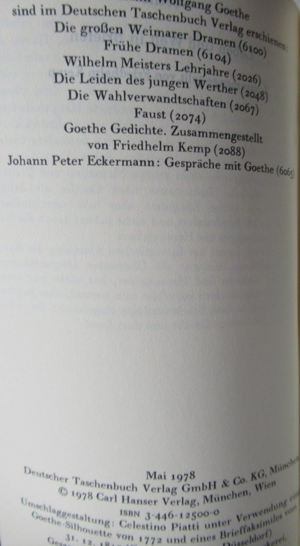 Goethe, Johann Wolfgang - Leben und Welt in Briefen
