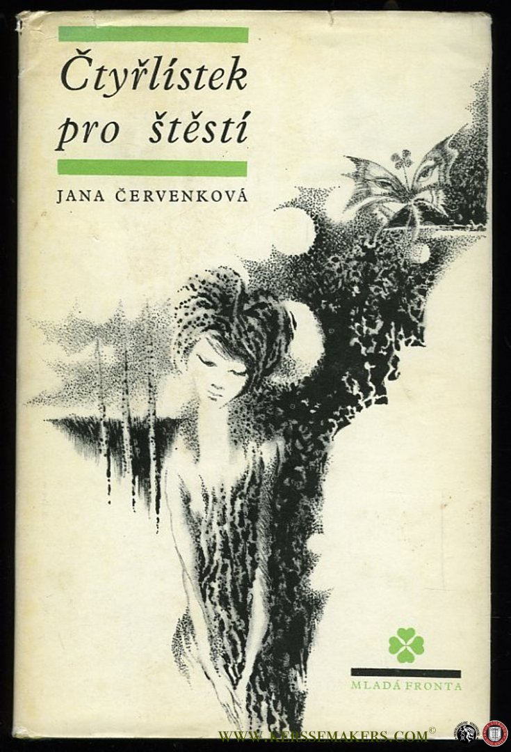 Cervenková, Jana - Ctyrlístek pro ?testí (with dedecation and signed by the author)