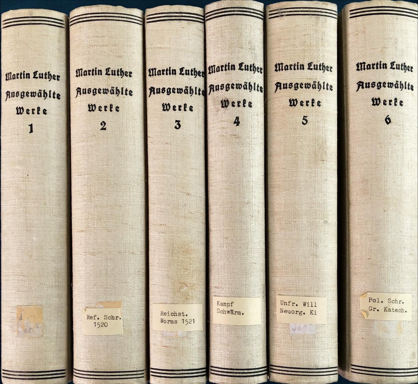 Luther, Martin; Hans Heinrich Borchert (herausg) - Ausgewählte Werke