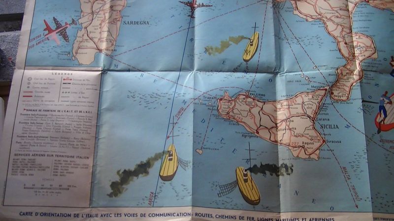 Roberto de Gasperis - kaarten italie topografische kaart ,  vacances en italie - uitvouwkaart van italië