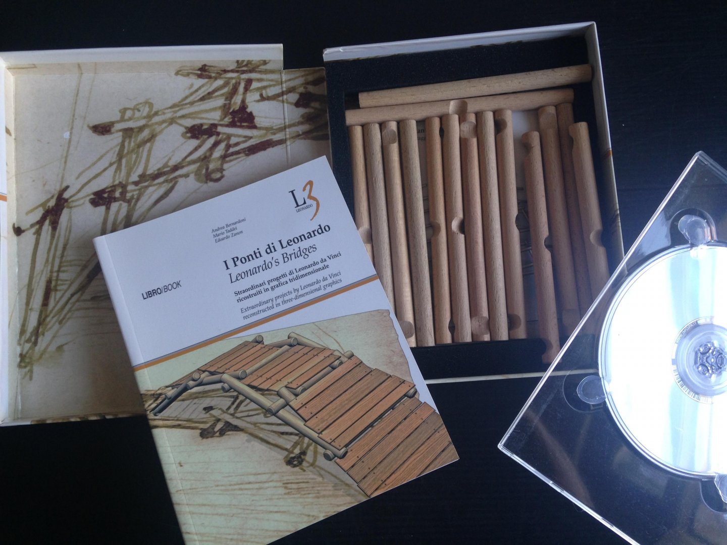 Benardoni, Andrea & Mario Taddei, Edoardo Zanon - I Ponti di Leonardi, Leonardo’s Bridges, Extraordinary Leonardi da Vinci’s projects reconstructed in three-dinensional graphics