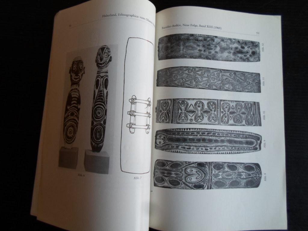 Haberland, Eike - Ethnographica vom oberen Sepik aus dem Museum voor Land-en Volkenkunde in Rotterdam