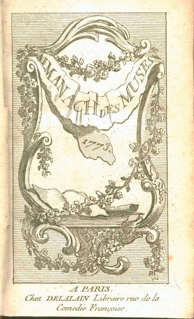  - Almanach des muses 1773