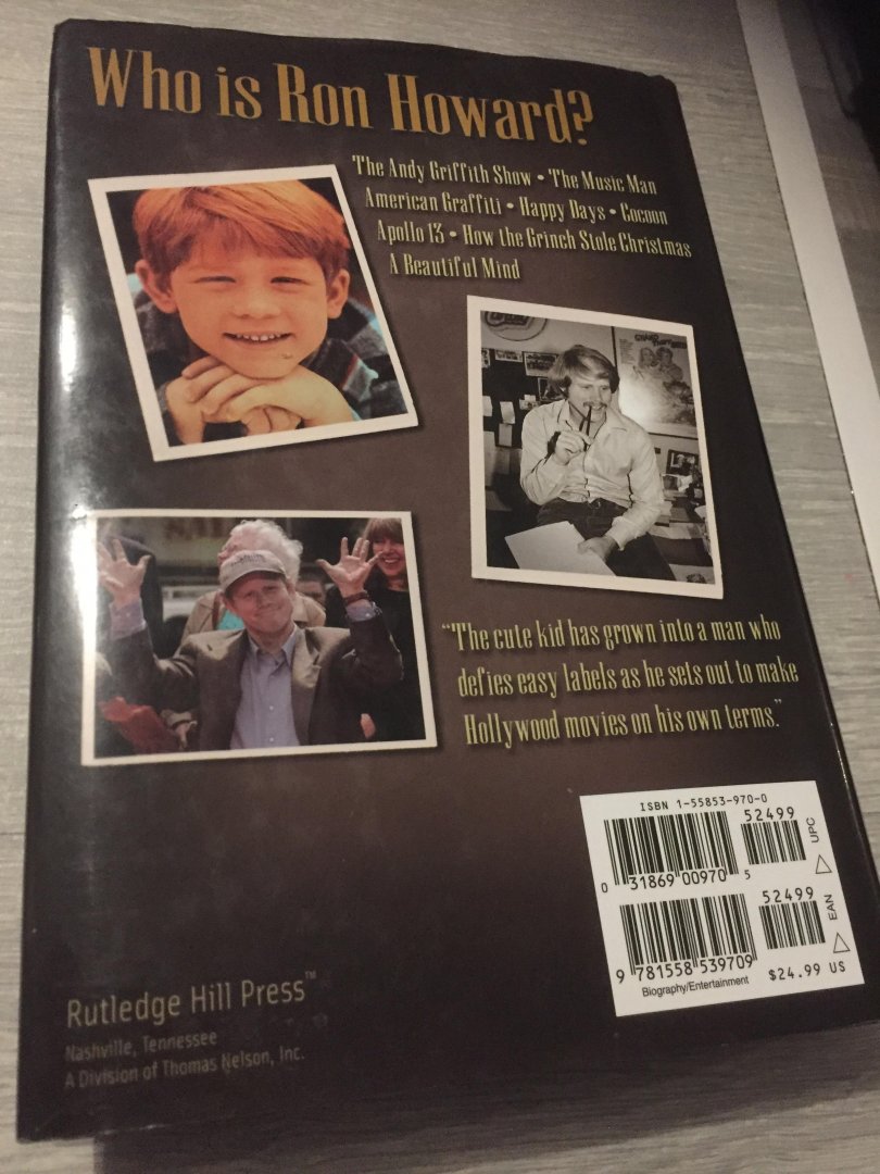 Ron Howard - From mayberry to The moon and beyond(Gesigneerd)