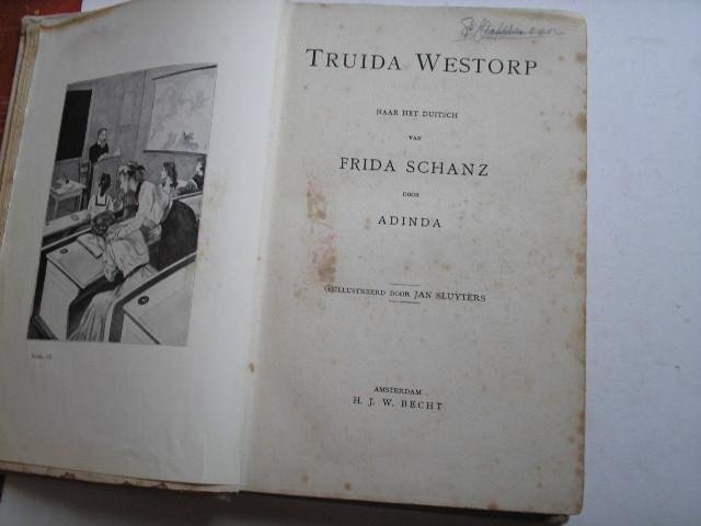 Schanz, Frida. - Truida Westorp