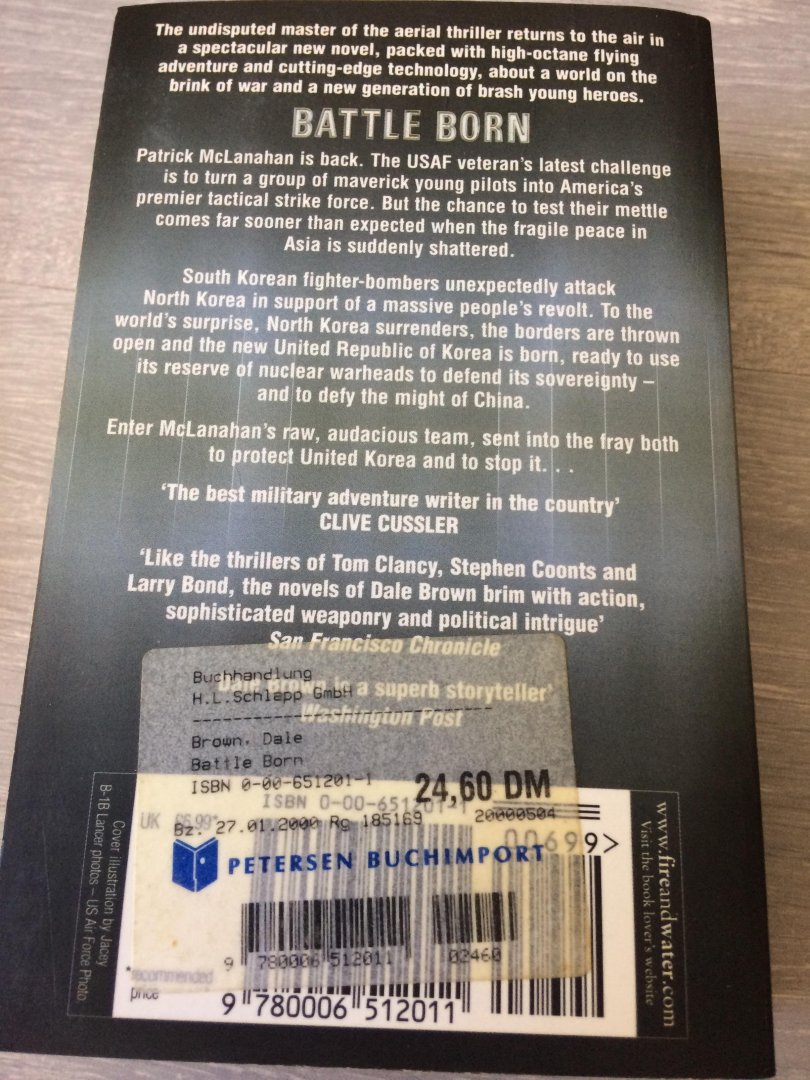 Brown, Dale - Battle Born