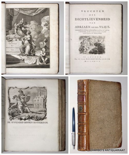 VLIET, ADRIAEN VAN DER, - Vruchten der dichtlievenheid.