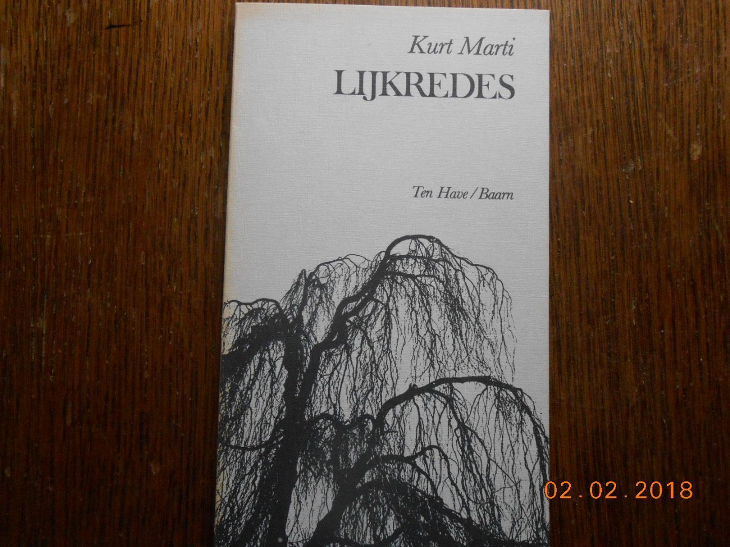 Marti  Kurt - Lijkredes / druk 1