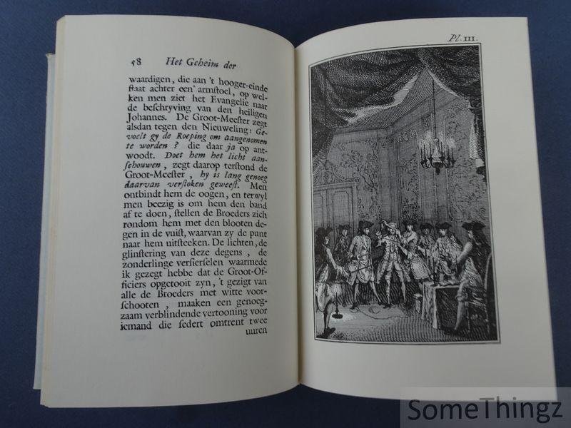 N/A. - De geheimen der vrye-metselaars en der mopsen geopenbaart. Uit het Fransch vertaalt. [Facsimile]