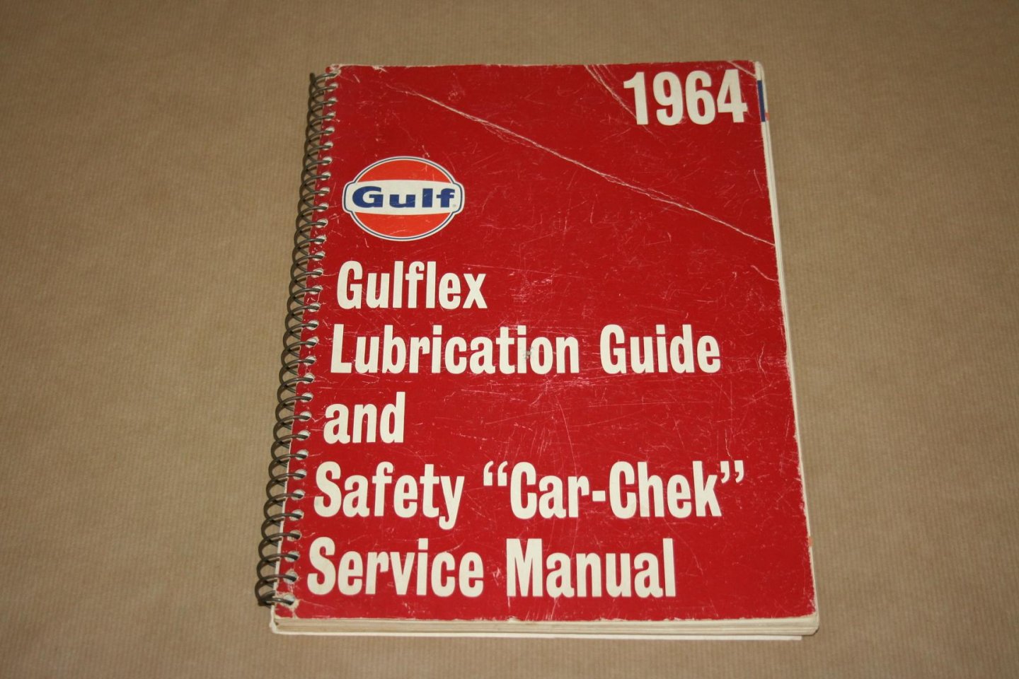  - Gulflex Lubrication Guide & Safety Car-Check Service Manual - 1964