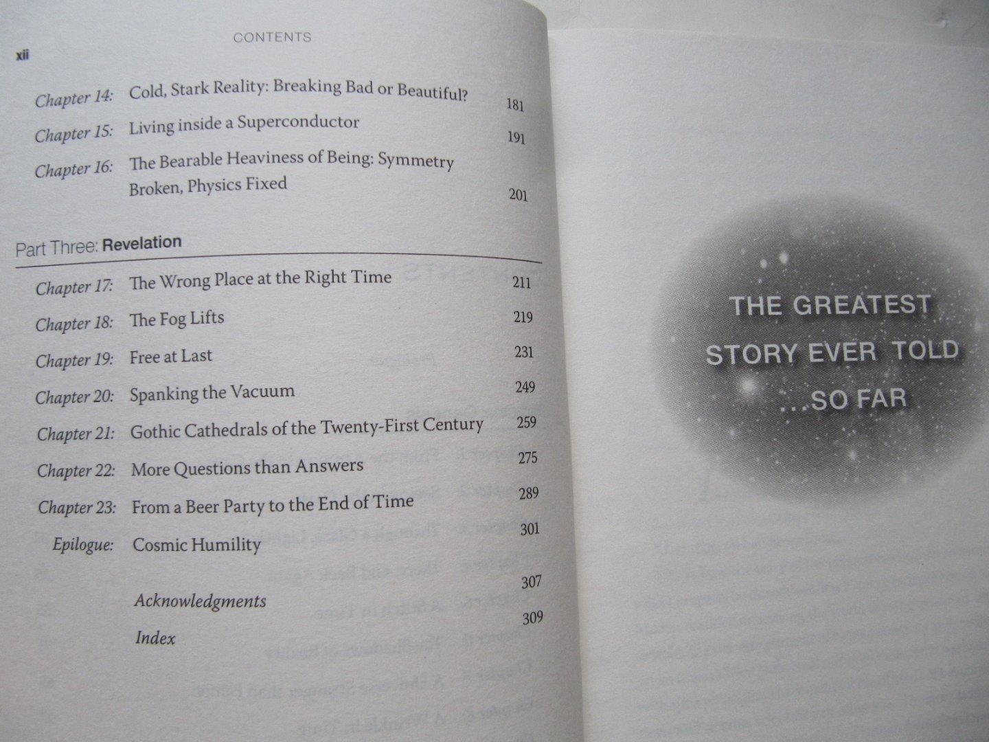 Krauss, Lawrence M. - The Greatest Story Ever Told...So Far / why are we here ?