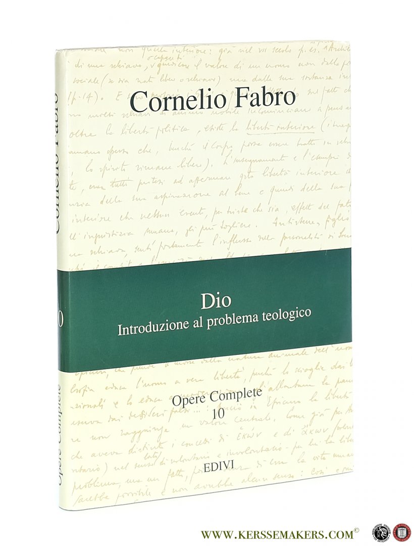 Fabro, Cornelio. - Dio - Introduzione al problema teologico.