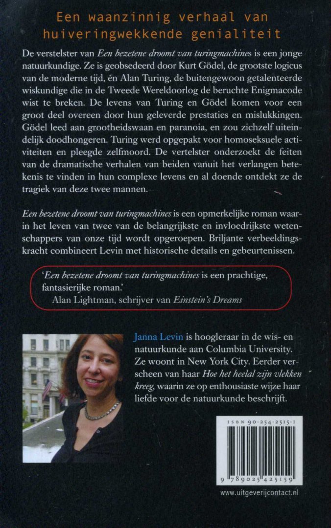 Levin, Janna - Een bezetene droomt van Turing-machines.