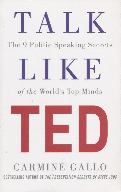 Gallo, Carmine - Talk like TED. The 9 public speaking secrets of the world's top minds.