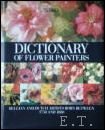 HOSTYN, Norbert and RAPPARD, Willem; - Dictionary of Flower painters: Belgian and Dutch artists born between 1750-1880.