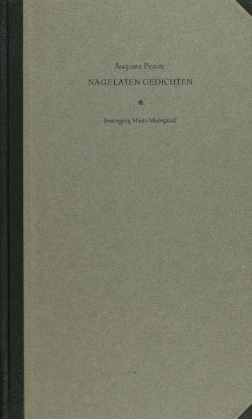 Peaux, Augusta. - Nagelaten gedichten