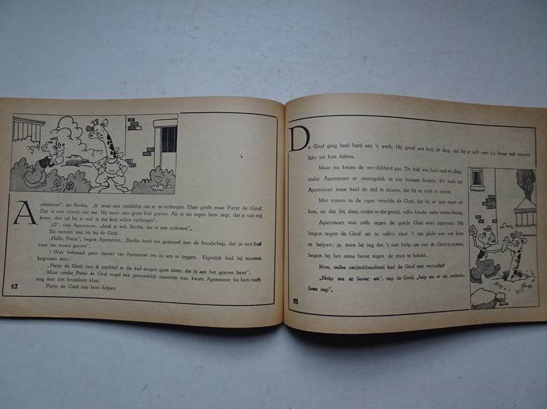 Loon, Jaap van. - De Vacantie van Apensnoet. Kinderbibliotheek No. 24.