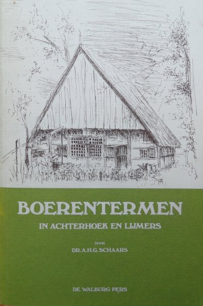 Schaars, A.H.G. - Boerentermen in Achterhoek en Lijmers