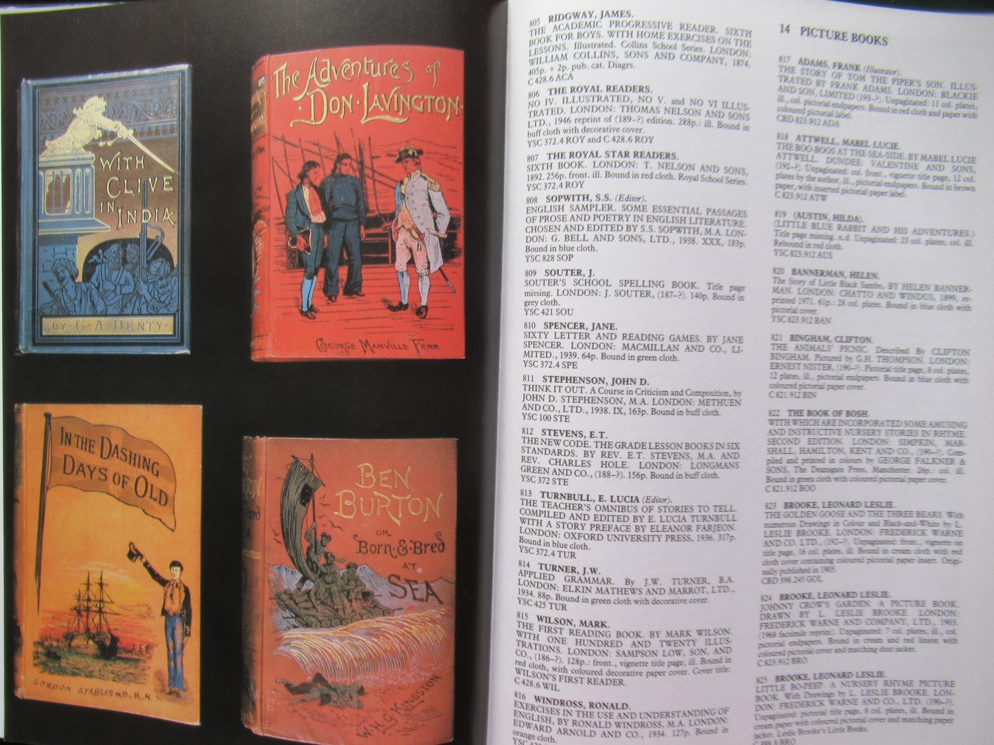 Shercliff, W.H. - Morality to adventure Manchester Polytechnic bo's Collection of children's books 1840 - 1939