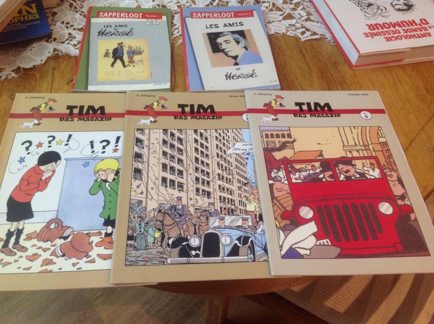 Meerdere auteurs - Sapperloot 2 en 4 en Tim Das Magazin 7,8 en 9.