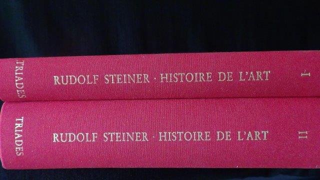 Steiner, R., - L'Histoire de l'art. Reflet d'impulsions spirituelles. Tome 1 & 2.
