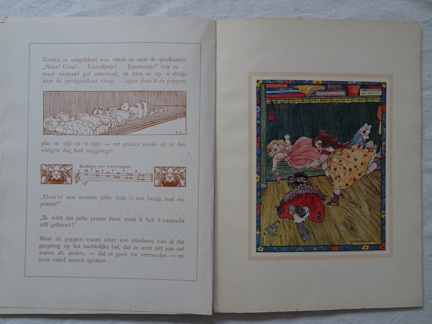 Cramer, Rie & Rennes, Catharina van. - Een wonderlijke nacht! Klaviervertelling (vrij naar Andersen), opus 71.