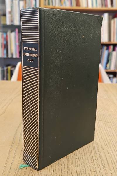 STENDHAL. - Correspondance III [3] : 1835-1842. [Préface par V. del Litto, édition établie et annotée par Henri Martineau et V.del Litto]