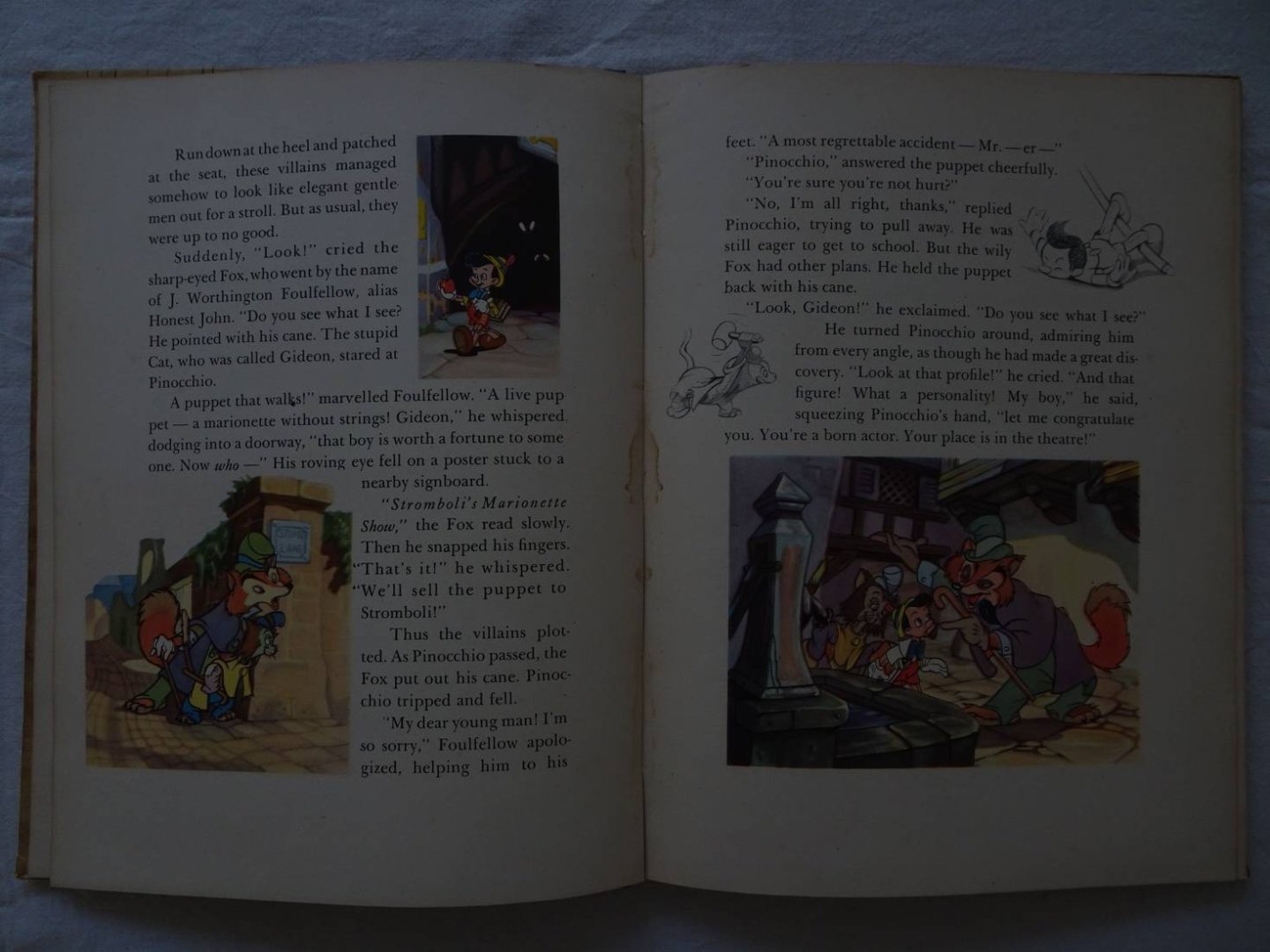 Disney, Walt. - Walt Disney's version of Pinocchio.