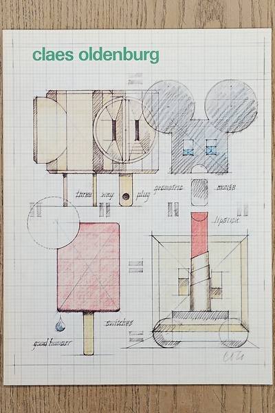 SM 1977: - Claes Oldenburg. Cat. 621.