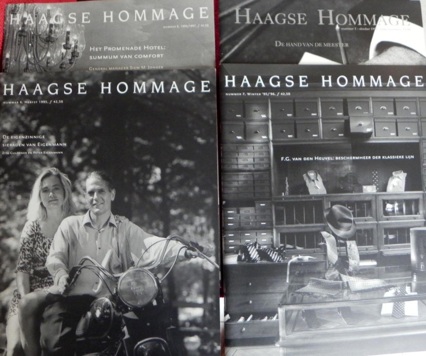 Verschillende auteurs - Haagse Hommage (4 tijdschriften),.