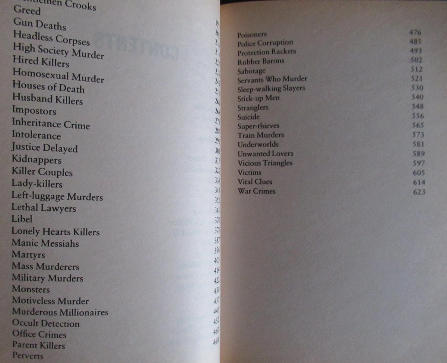 Wilson, Colin - The mammoth book of true crime. Deel 1 en 2