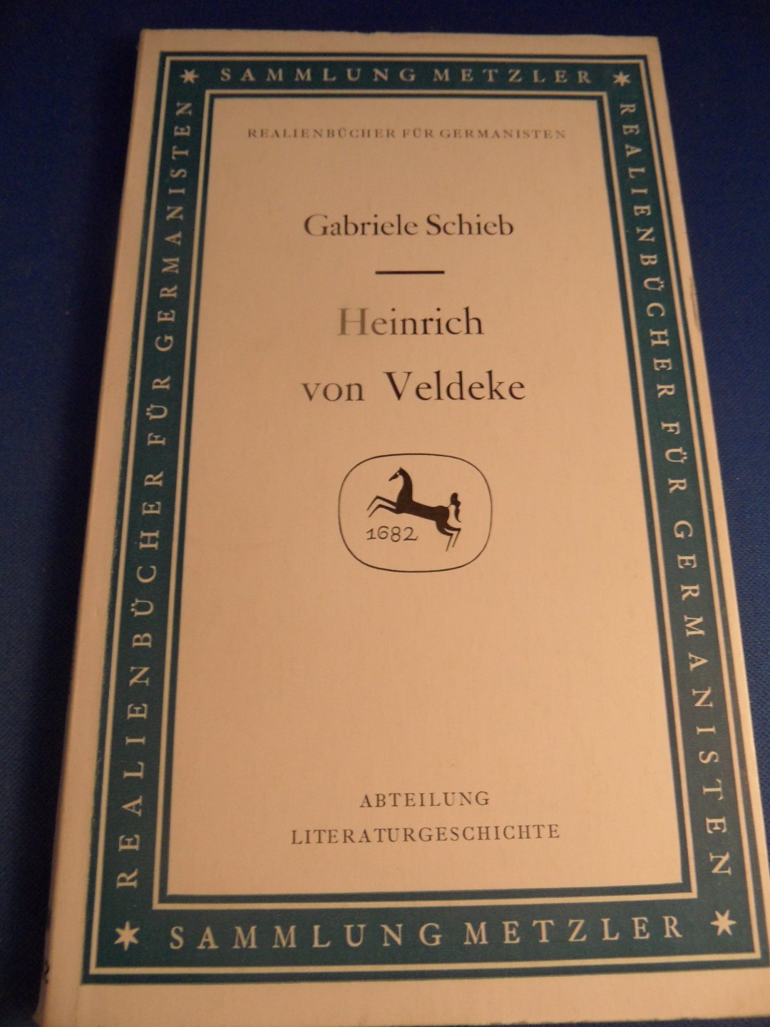 Schieb, Gabariele - Heinrich von Veldeke