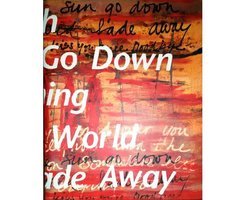 sandy wenderhold - As I watch the sun go down watching the world fade away