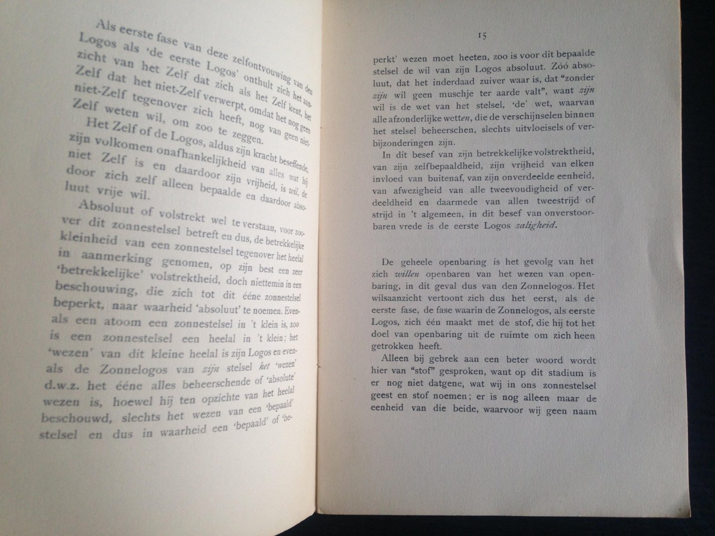 Mook, M.W. - De logische drieëenheid, Een inleiding tot de studie van het Theosofisch Godsbegrip