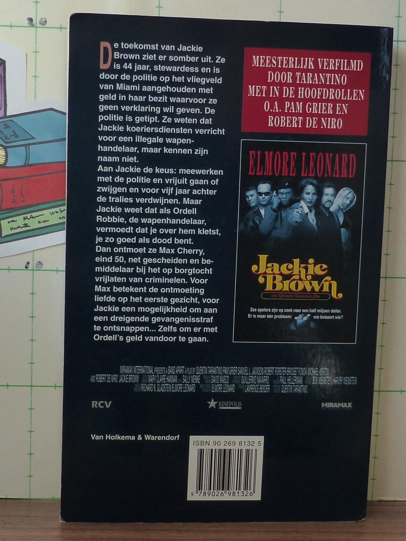 Leonard, Elmore - Jackie Brown - film editie